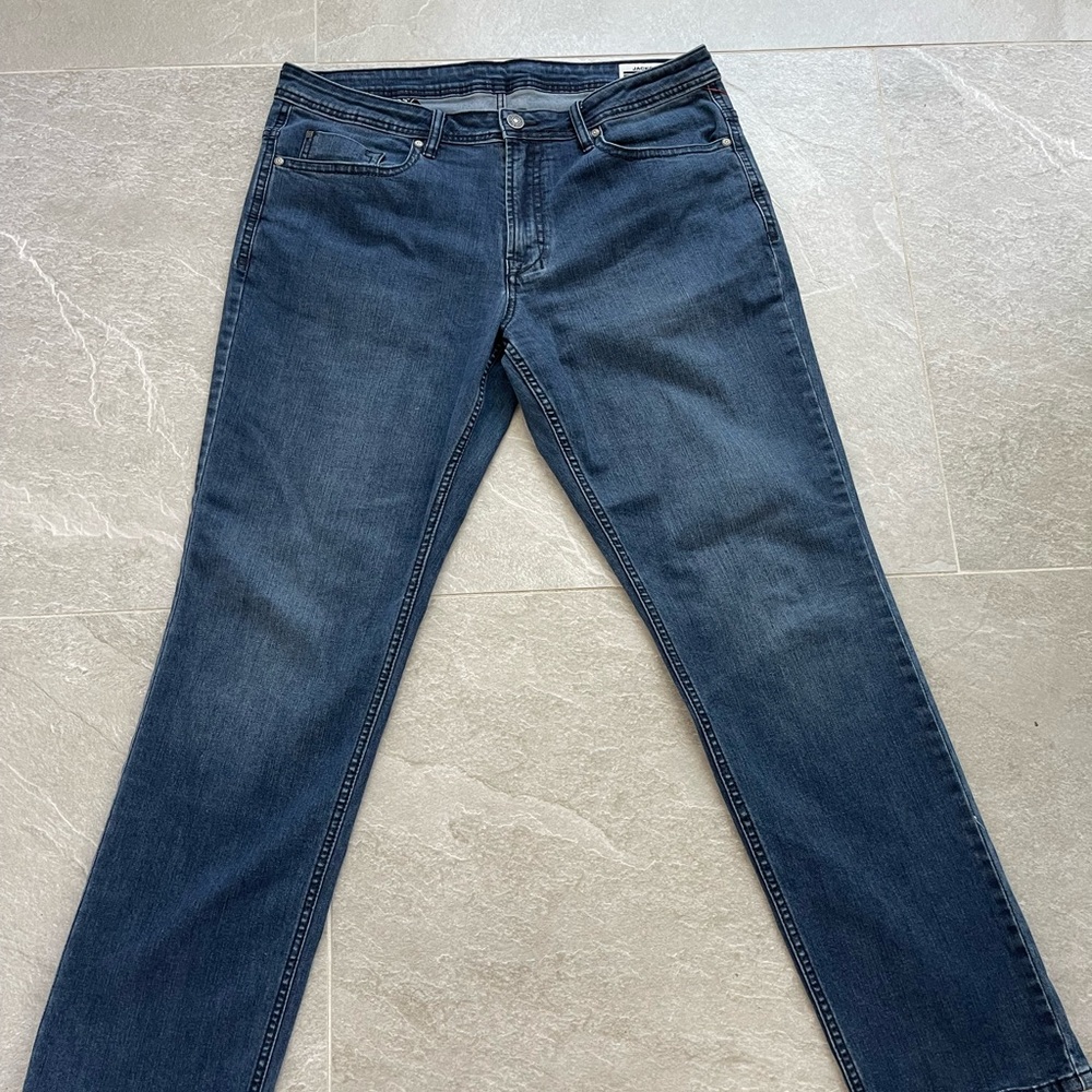 Buffalo David Bitton Jackson Slim Stretch Jean, Blue 36x32 New